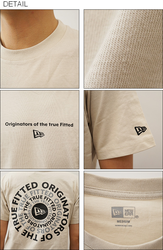 New Era ニューエラ 半袖 コットン Tシャツ Circle OOTTF メンズ レディース 大きい サイズ バックプリント ストリート 綿100 14121902 14121903 14121905 | NEW ERA | 02