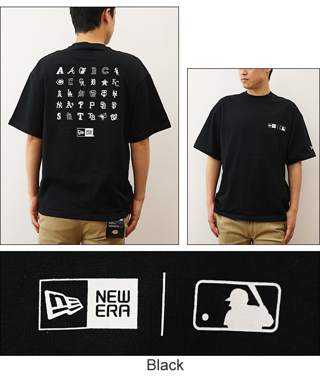 New Era ニューエラ Tシャツ 半袖 オーバーサイズド コットン MLB Apparel メンズ プリント 大きいサイズ メジャーリーグ 野球 ブランド 14121856 14121857 | NEW ERA | 04