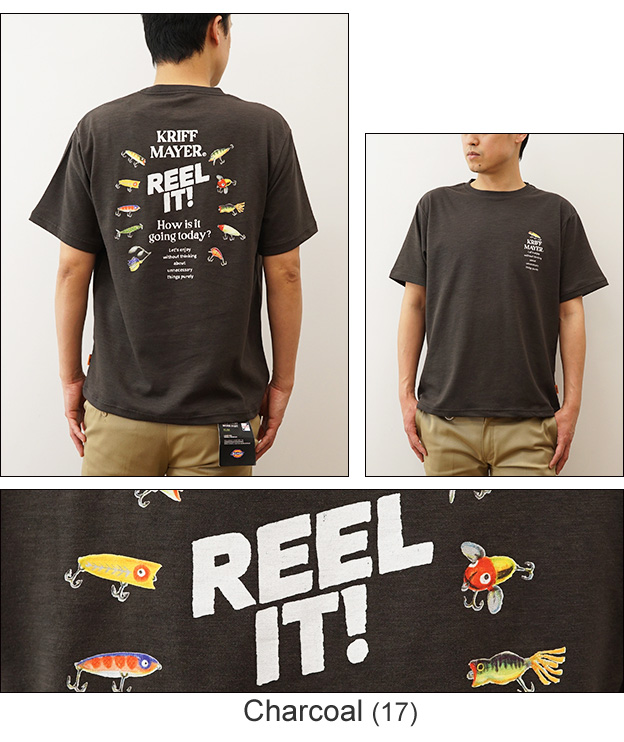 KRIFF MAYER クリフメイヤー Tシャツ ひんやり スラブT ルアー メンズ レディース 半袖 接触冷感 バックプリント おしゃれ 大きいサイズ 古着 加工 釣り 2347813 | KRIFF MAYER | 06