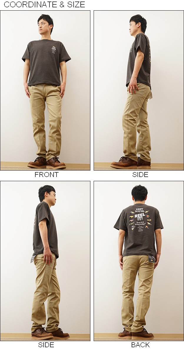 KRIFF MAYER クリフメイヤー Tシャツ ひんやり スラブT ルアー メンズ レディース 半袖 接触冷感 バックプリント おしゃれ 大きいサイズ 古着 加工 釣り 2347813 | KRIFF MAYER | 01