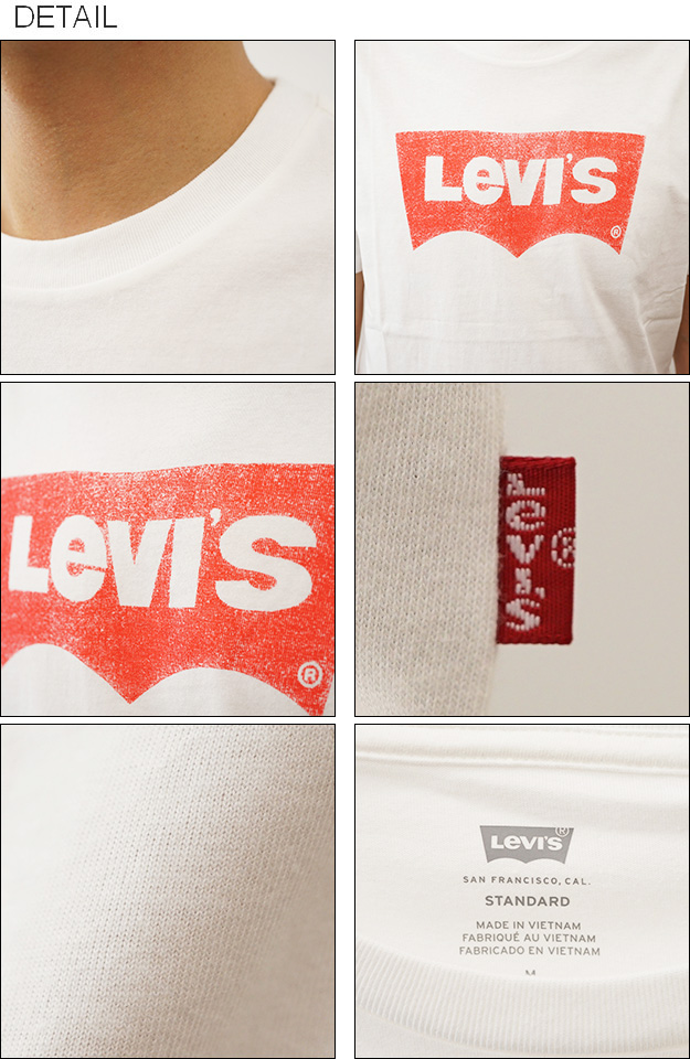 Levi's リーバイス クラシック グラフィック 半袖 Tシャツ メンズ レディース ロゴ プリント 大きい サイズ デニム コーデ 古着 加工 224911459 224911510 | Levi's | 02