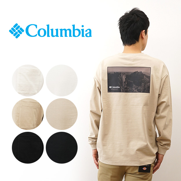 Columbia（コロンビア） ロンT 長袖 Tシャツ ミラーズクレスト