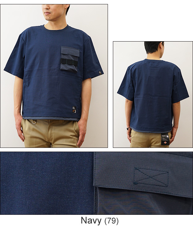 KRIFF MAYER クリフメイヤー ROKX ロックス コラボ 布帛 Tシャツ ポケT ポケット メンズ レディース 半袖 綿 麻 おしゃれ 大きいサイズ キャンプ 2345103 | KRIFF MAYER | 04