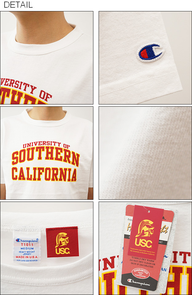 Champion（チャンピオン） T1011 ティーテンイレブン Tシャツ USC