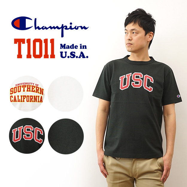 Champion（チャンピオン） T1011 ティーテンイレブン Tシャツ USC