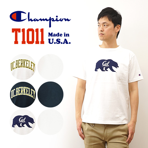 チャンピオン Champion T1011 半袖Tシャツ メンズ ティーテンイレブン MADE IN USA トップス Tシャツ Champion チャンピオン T1011 ティーテンイレブン Tシャツ UCB