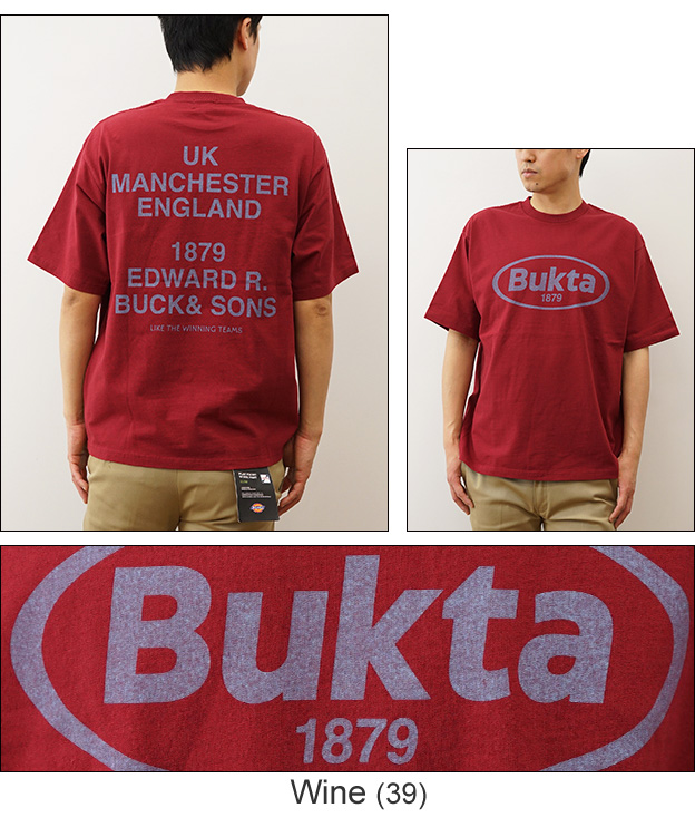 BUKTA バクタ Tシャツ バック プリント メンズ レディース 半袖 大きいサイズ オーバーサイズ ブランド おしゃれ 綿100% アメカジ 登山 サッカー BU2345808 |  | 04