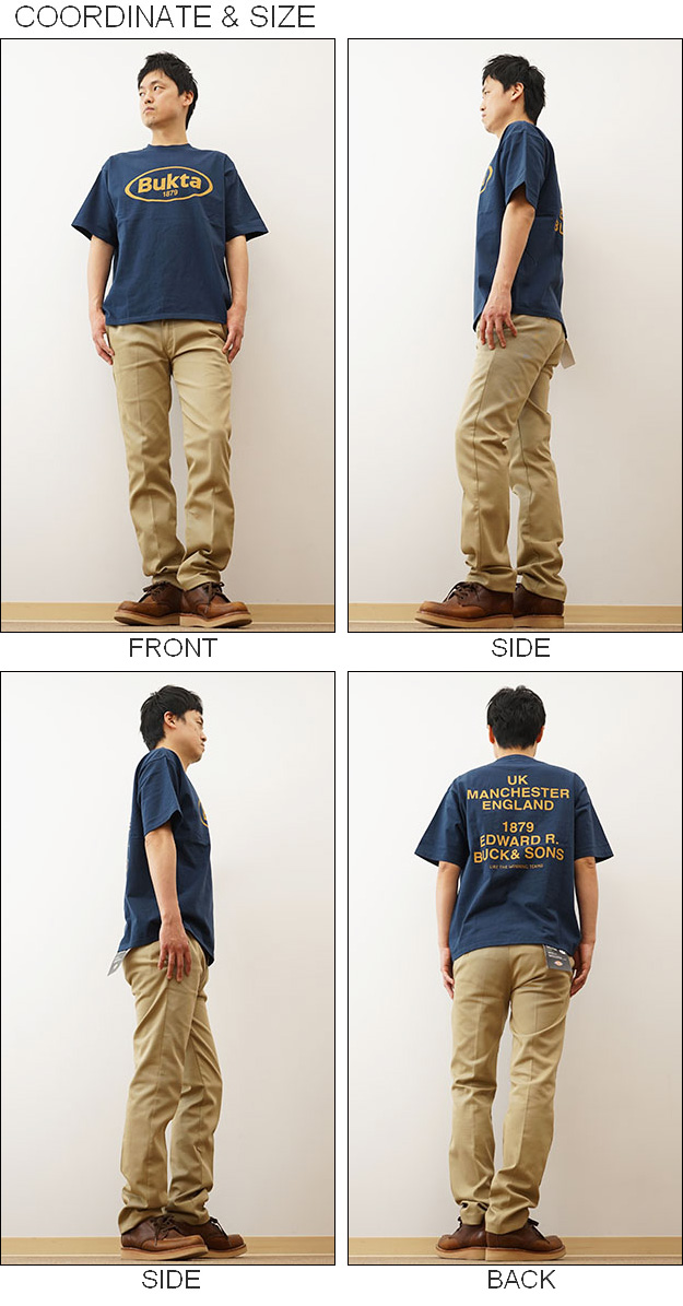 BUKTA バクタ Tシャツ バック プリント メンズ レディース 半袖 大きいサイズ オーバーサイズ ブランド おしゃれ 綿100% アメカジ 登山 サッカー BU2345808 |  | 01