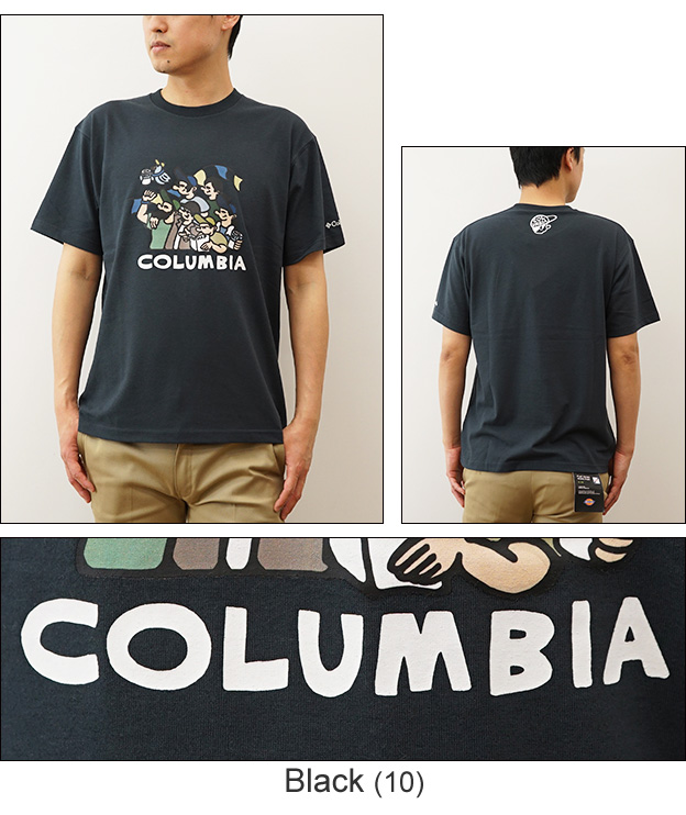 Columbia コロンビア Tシャツ スウィンアベニュー グラフィック ショートスリーブ ティー メンズ レディース 半袖 プリント 大きいサイズ 速乾 ブランド PM0791 | Columbia | 04