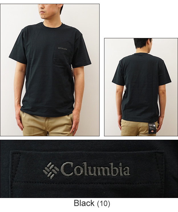 Columbia コロンビア Tシャツ ヤングストリート ショートスリーブ クルー メンズ レディース 半袖 ポケT 大きいサイズ ポケット 紫外線 キャンプ 登山 夏 XE1769 | Columbia | 06