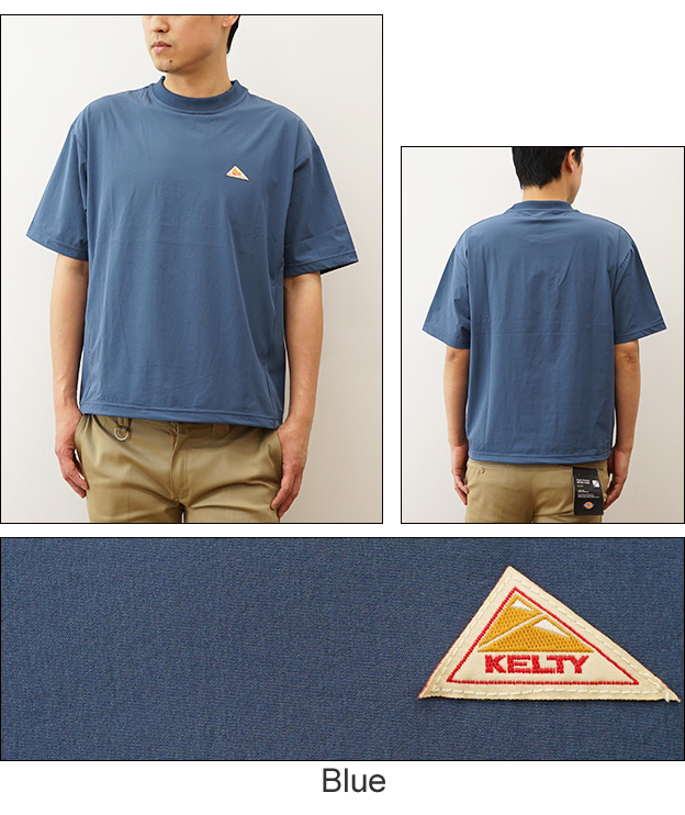 KELTY ケルティ Tシャツ ストレッチ 布帛 メンズ レディース 半袖 大きいサイズ ブランド おしゃれ 速乾 乾きやすい アメカジ 登山 キャンプ 海 夏 KE24113011 | KELTY | 04