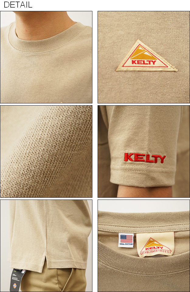 KELTY ケルティ Tシャツ ミニ ロゴ 半袖 メンズ レディース オーバーサイズ アメリカ 綿100% おしゃれ アメカジ アウトドア 夏 お揃い ペアルック KE24113023 | KELTY | 03