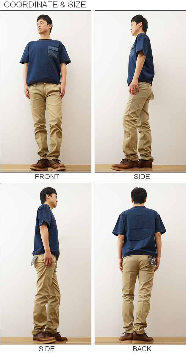 gym master ジムマスター Tシャツ シャンブレー ビッグ Tee メンズ レディース 半袖 ポケT ポケット 大きいサイズ ブランド 綿100% おしゃれ アメカジ G321749 | gym master | 01