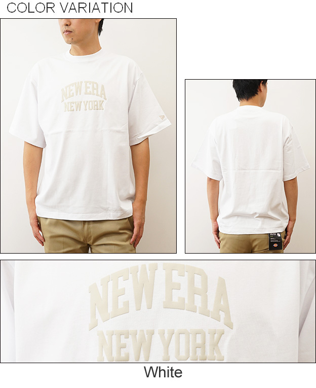 国内発送★New Era★オーバーサイズ♪コットン*半袖Tシャツ ニューエラ 半袖Tシャツ オーバーサイズ コットン（Tシャツ