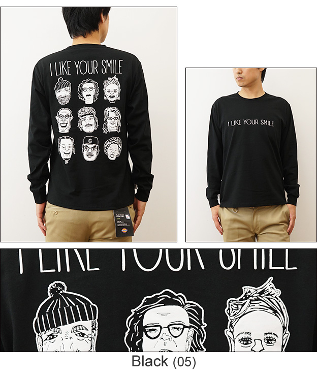 gym master ジムマスター 長袖 Tシャツ 7.4oz YOUR SMILE ロンTee メンズ レディース 厚手 リブ アメカジ ストリート ブランド インナー 大きいサイズ G421700 | gym master | 06