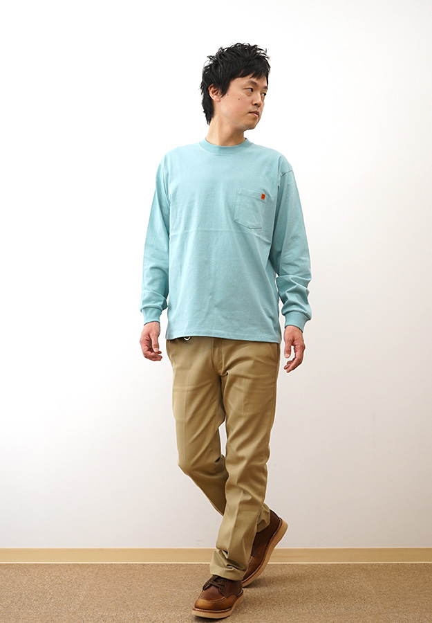 UNIVERSAL OVERALL（ユニバーサルオーバーオール） 長袖 Tシャツ ロンT