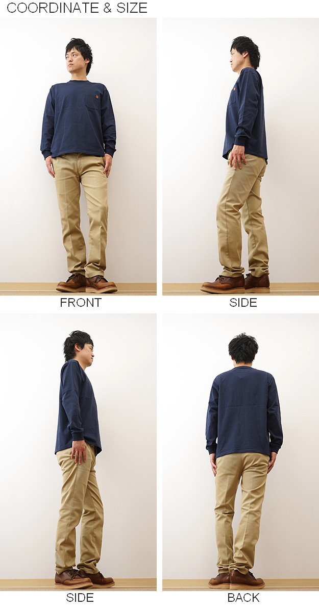 UNIVERSAL OVERALL（ユニバーサルオーバーオール） 長袖 Tシャツ ロンT