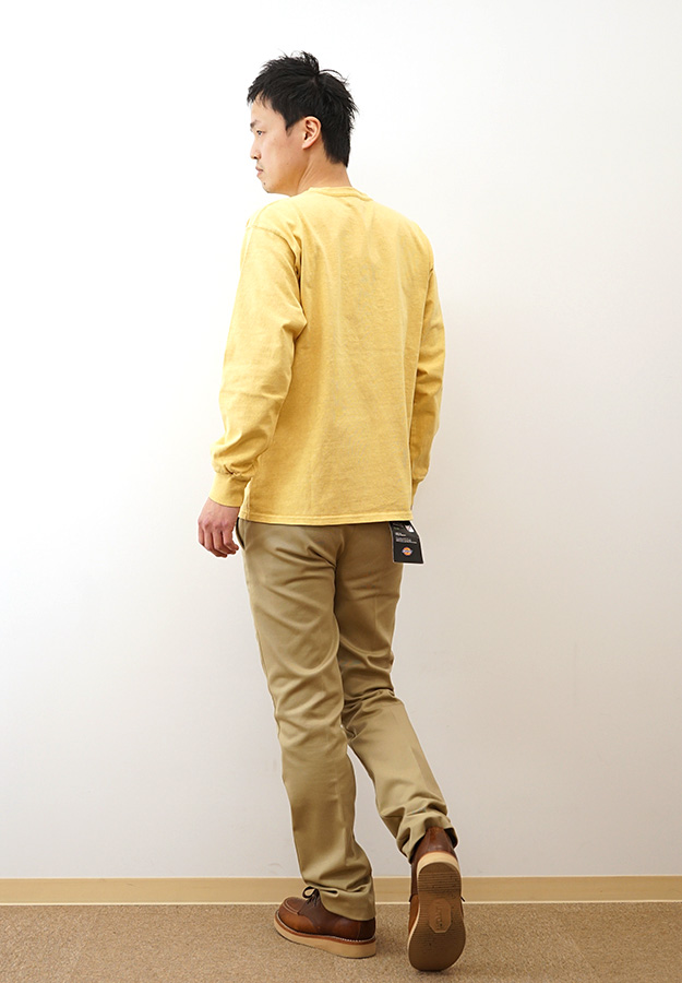 KRIFF MAYER クリフメイヤー 長袖 Tシャツ ヘビーOZ ピグメント ロンT 綿100 厚手 大きいサイズ メンズ レディース 無地 春 夏 秋 冬 インナー 黒 白 2435807 | KRIFF MAYER | 03