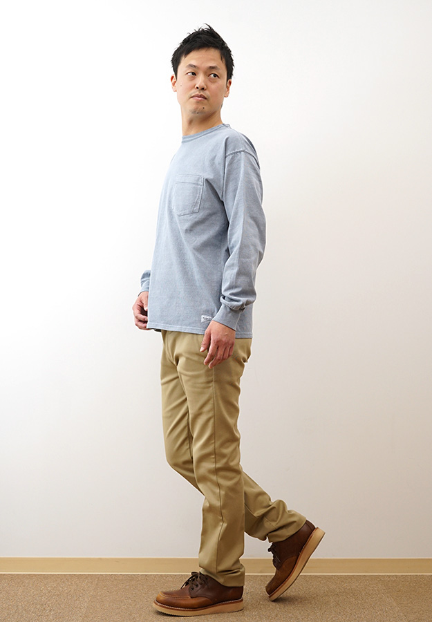 KRIFF MAYER クリフメイヤー 長袖 Tシャツ ヘビーOZ ピグメント ロンT 綿100 厚手 大きいサイズ メンズ レディース 無地 春 夏 秋 冬 インナー 黒 白 2435807 | KRIFF MAYER | 06