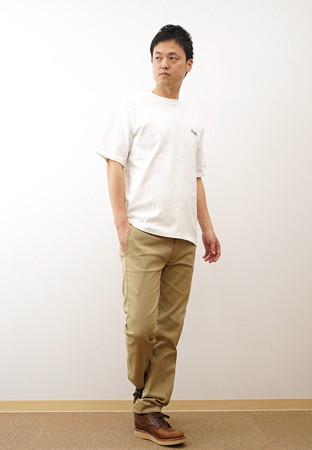 BUKTA バクタ Tシャツ ヘビーウェイト バックロゴT 刺繍 メンズ 半袖 大きいサイズ 綿100% サッカー ウェア ブランド シンプル プリント おしゃれ BU2445804 | Bukta | 01
