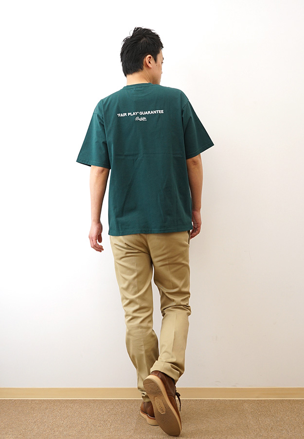 BUKTA バクタ Tシャツ ヘビーウェイト バックロゴT 刺繍 メンズ 半袖 大きいサイズ 綿100% サッカー ウェア ブランド シンプル プリント おしゃれ BU2445804 | Bukta | 03