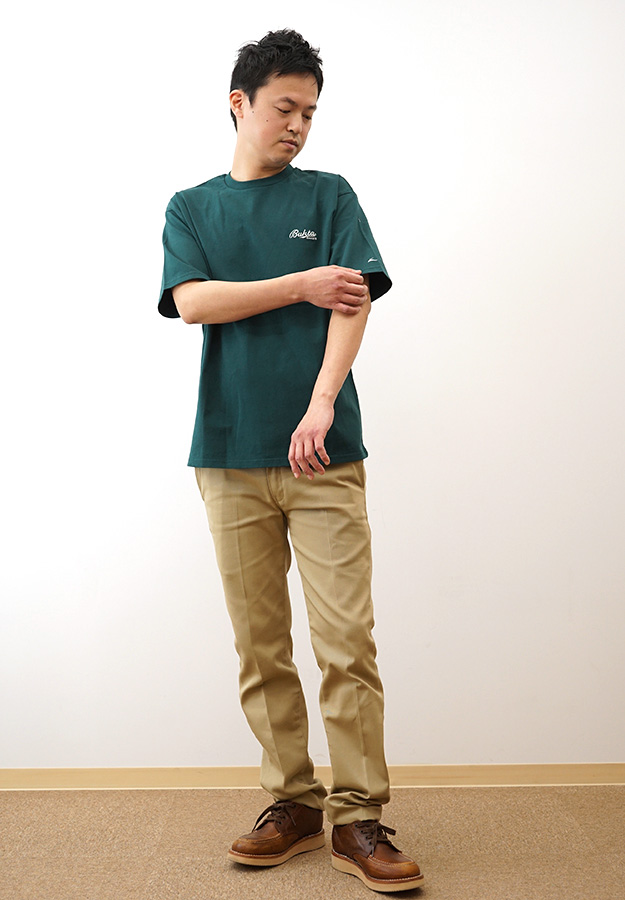 BUKTA バクタ Tシャツ ヘビーウェイト バックロゴT 刺繍 メンズ 半袖 大きいサイズ 綿100% サッカー ウェア ブランド シンプル プリント おしゃれ BU2445804 | Bukta | 04