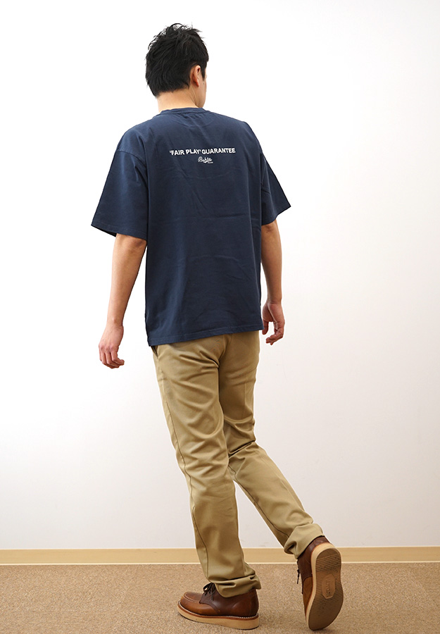 BUKTA バクタ Tシャツ ヘビーウェイト バックロゴT 刺繍 メンズ 半袖 大きいサイズ 綿100% サッカー ウェア ブランド シンプル プリント おしゃれ BU2445804 | Bukta | 06