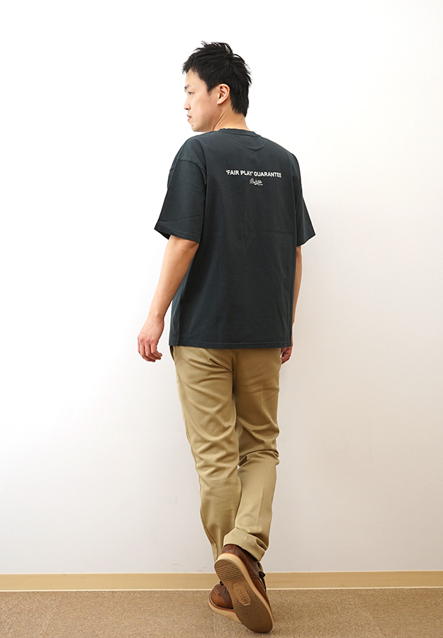 BUKTA バクタ Tシャツ ヘビーウェイト バックロゴT 刺繍 メンズ 半袖 大きいサイズ 綿100% サッカー ウェア ブランド シンプル プリント おしゃれ BU2445804 | Bukta | 08