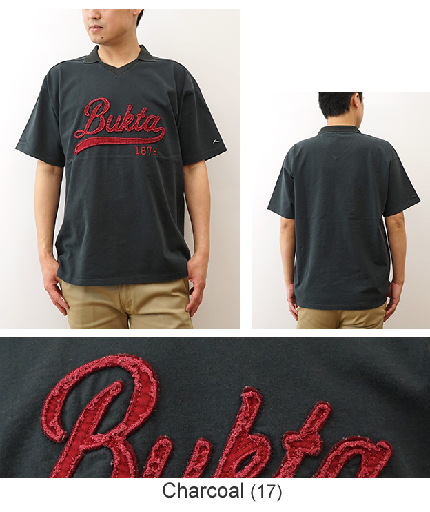 BUKTA バクタ Tシャツ ヘビーウェイト ゲームTEE メンズ レディース 半袖 ポロシャツ 大きいサイズ 綿100% 厚手 アメカジ ストリート おしゃれ 白 黒 BU2445803 | Bukta | 11