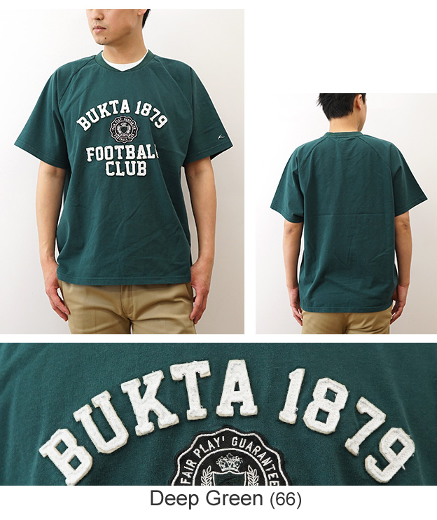 BUKTA バクタ Tシャツ ヘビーウェイト ゲームTEE カレッジ メンズ レディース 半袖 大きいサイズ 綿100% 厚手 アメカジ ブランド おしゃれ 白 黒 BU2445801 | Bukta | 10