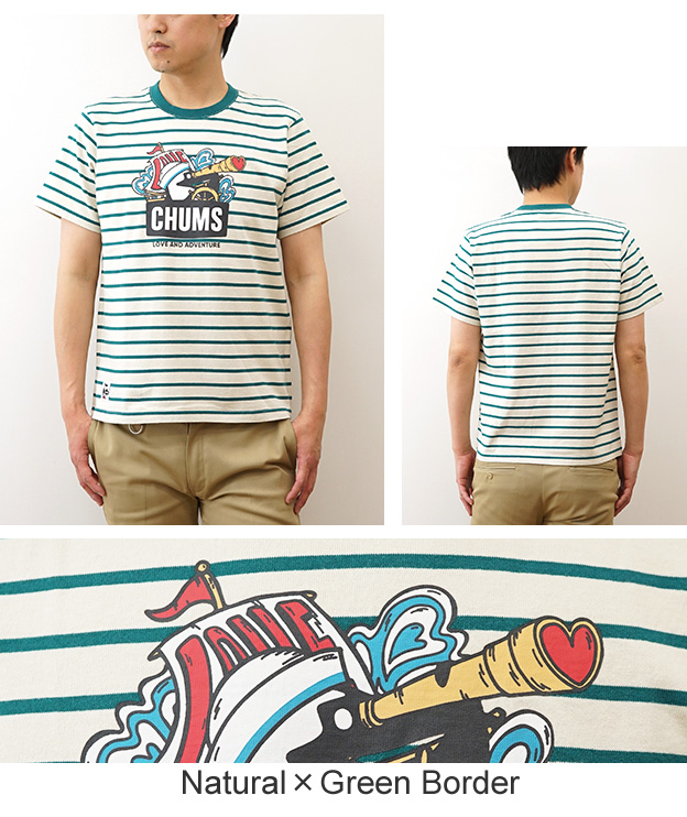 CHUMS チャムス Tシャツ メンズ レディース 綿100% ブービー ラブアンドアドベンチャー USAコットン M L XL 大きいサイズ 白 黒 アウトドア おしゃれ CH01-2516 | CHUMS | 12