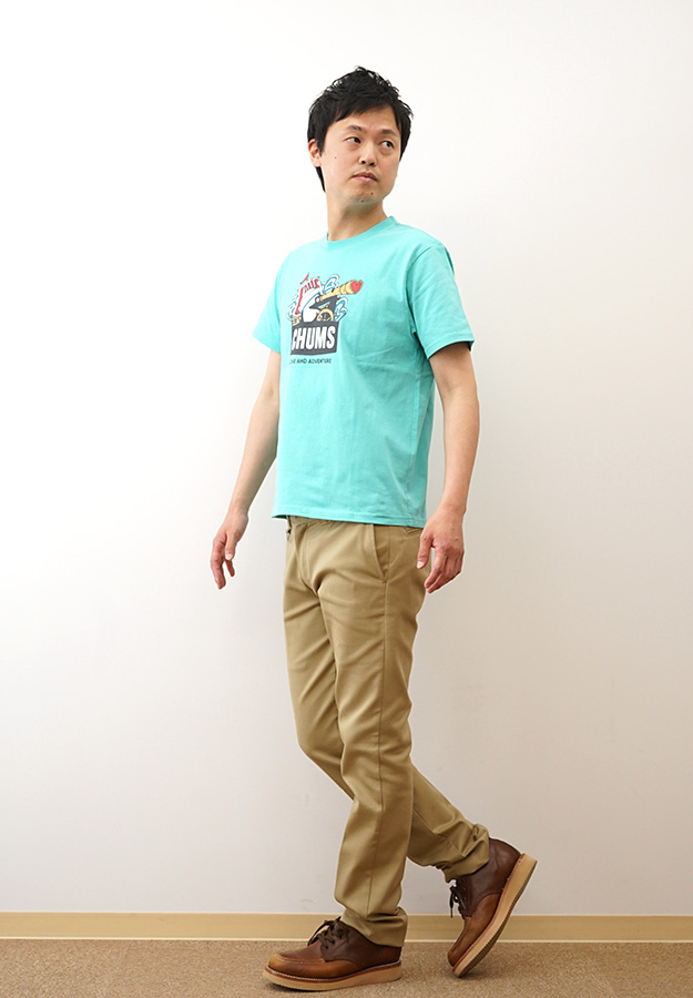 CHUMS チャムス Tシャツ メンズ レディース 綿100% ブービー ラブアンドアドベンチャー USAコットン M L XL 大きいサイズ 白 黒 アウトドア おしゃれ CH01-2516 | CHUMS | 03
