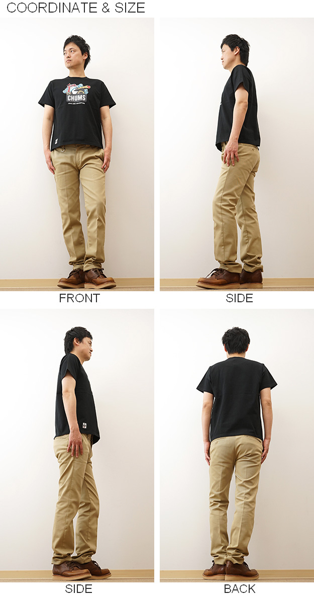 CHUMS チャムス Tシャツ メンズ レディース 綿100% ブービー ラブアンドアドベンチャー USAコットン M L XL 大きいサイズ 白 黒 アウトドア おしゃれ CH01-2516 | CHUMS | 06