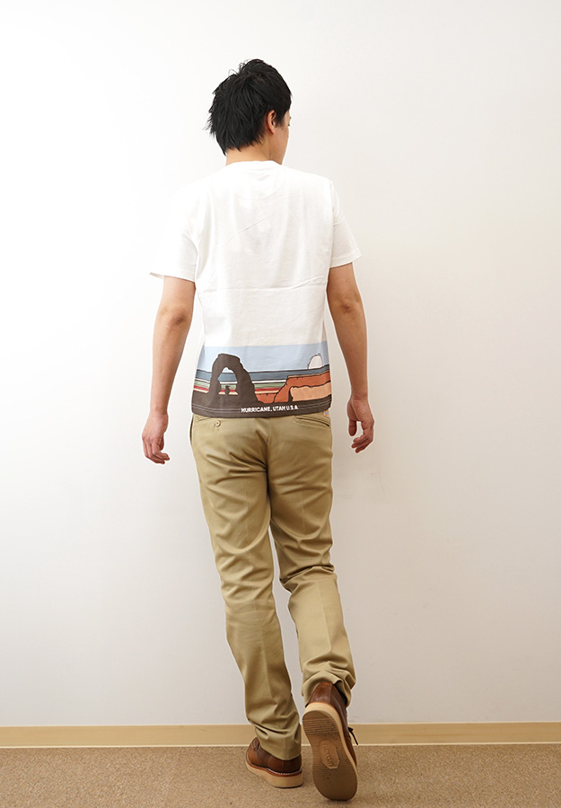 CHUMS チャムス Tシャツ メンズ レディース ユタランドスケープ 綿100% 大きいサイズ 白 黒 おしゃれ かわいい アウトドア アメカジ プレゼント CH01-2520 | CHUMS | 01