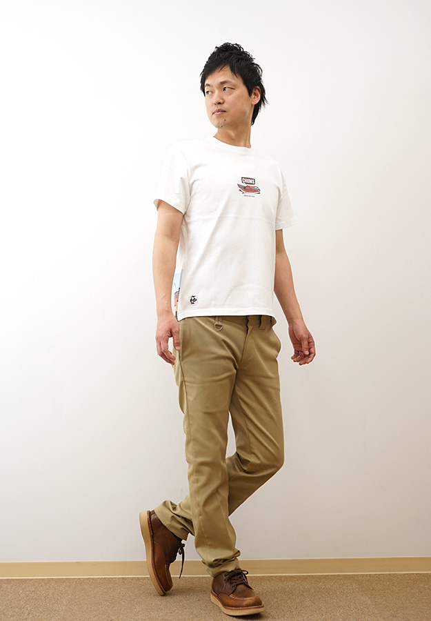 CHUMS チャムス Tシャツ メンズ レディース ユタランドスケープ 綿100% 大きいサイズ 白 黒 おしゃれ かわいい アウトドア アメカジ プレゼント CH01-2520 | CHUMS | 02