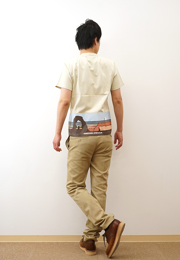 CHUMS チャムス Tシャツ メンズ レディース ユタランドスケープ 綿100% 大きいサイズ 白 黒 おしゃれ かわいい アウトドア アメカジ プレゼント CH01-2520 | CHUMS | 03