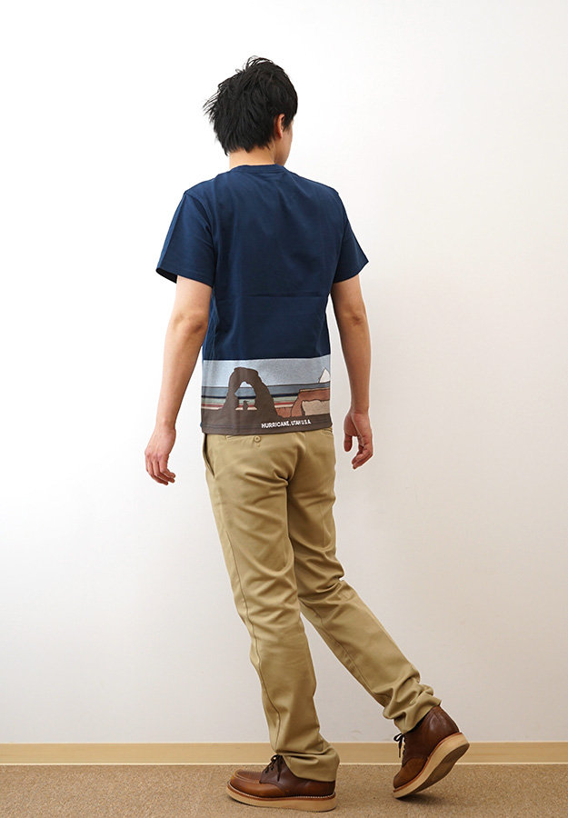 CHUMS チャムス Tシャツ メンズ レディース ユタランドスケープ 綿100% 大きいサイズ 白 黒 おしゃれ かわいい アウトドア アメカジ プレゼント CH01-2520 | CHUMS | 05