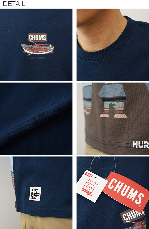 CHUMS チャムス Tシャツ メンズ レディース ユタランドスケープ 綿100% 大きいサイズ 白 黒 おしゃれ かわいい アウトドア アメカジ プレゼント CH01-2520 | CHUMS | 10