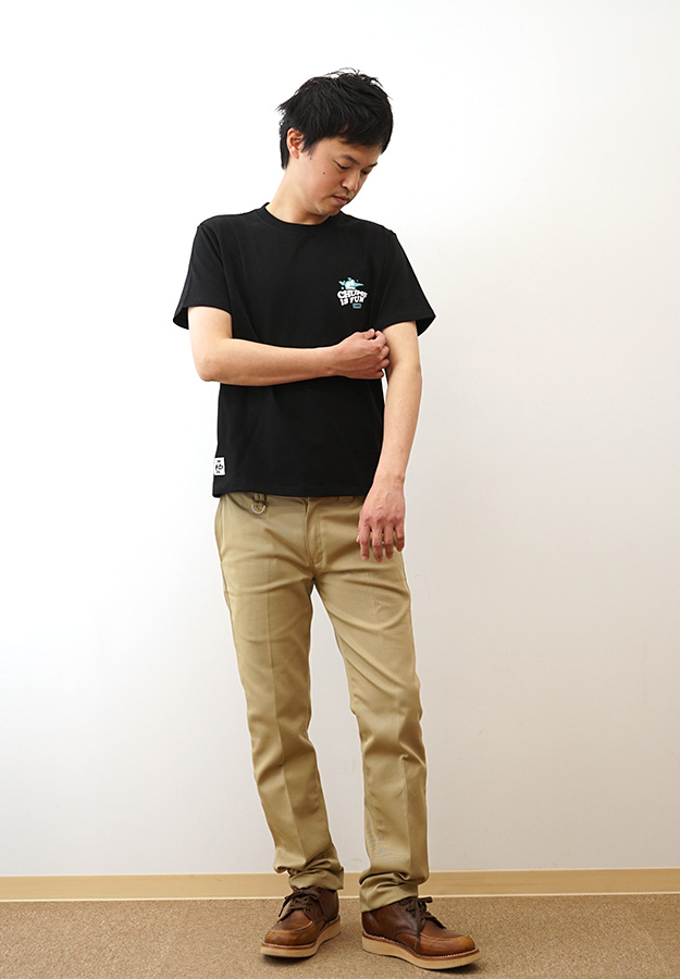CHUMS チャムス Tシャツ メンズ レディース チャムスイズファン 綿100% M L XL 大きいサイズ 黒 おしゃれ かわいい アウトドア アメカジ プレゼント CH01-2522 | CHUMS | 04
