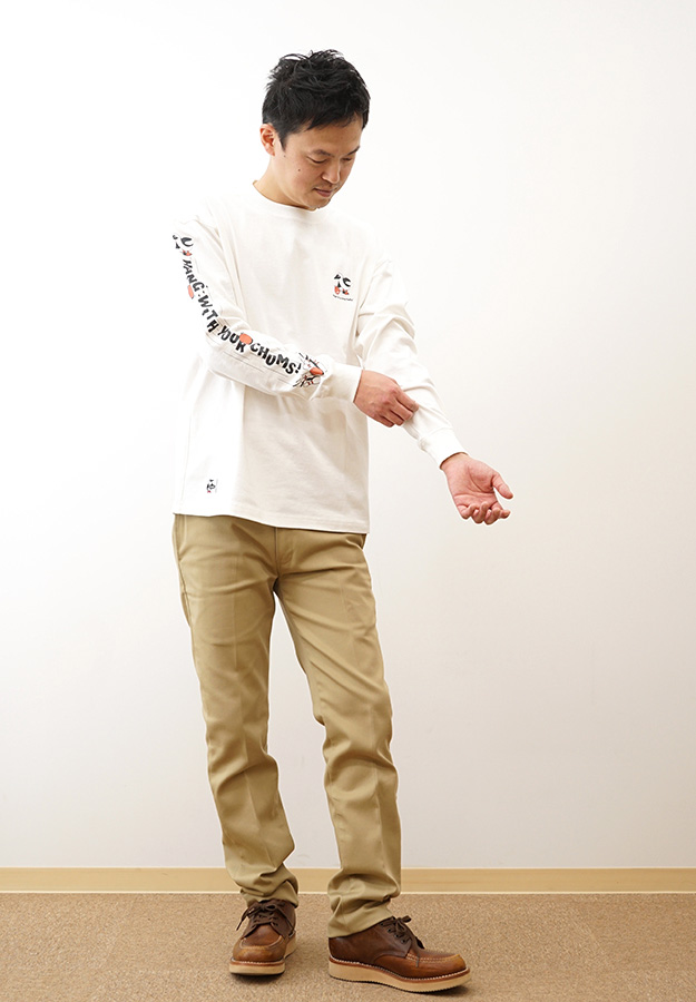 CHUMS チャムス ロンT 長袖 Tシャツ チャムスボウル メンズ レディース 大きいサイズ バックプリント ブランド おしゃれ ペンギン 春 夏 秋 冬 黒 白 CH01-2514 | CHUMS | 02