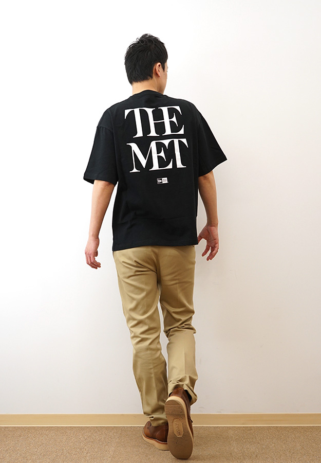 New Era ニューエラ Tシャツ 半袖 オーバーサイズド コットン The Met メンズ レディース 大きいサイズ 綿100% ブランド おしゃれ 白 黒 14457269 14457270 | NEW ERA | 04