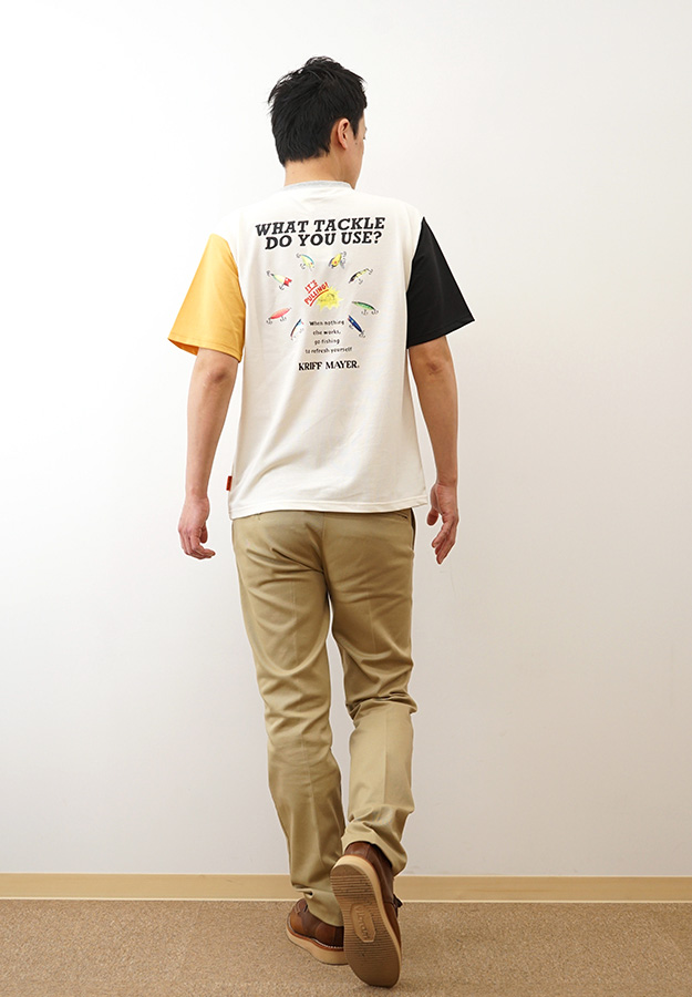 KRIFF MAYER クリフメイヤー Tシャツ BUG PROOF プリントT ルアー メンズ レディース 半袖 大きいサイズ サーマル 涼しい 防蚊 虫除け 夏 海 川 釣り 黒 2445107 | KRIFF MAYER | 07