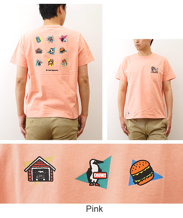 憧れ Tシャツ チャムス CHUMS かせきさいだぁ メンズ アラカルトT 服&ファッション小物