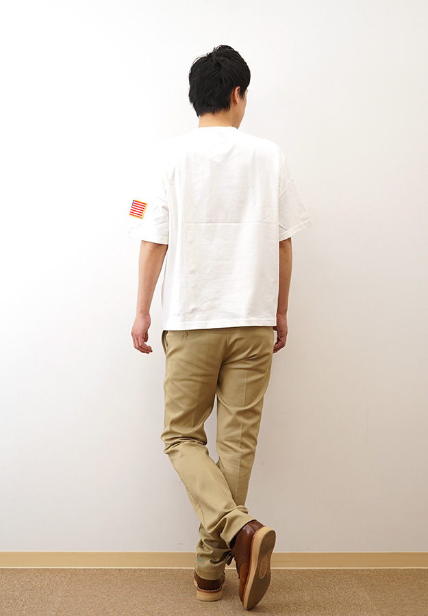CHUMS チャムス Tシャツ 半袖 メンズ レディース NASA コラボ ポケット付き 宇宙 プリント ロゴ 大きいサイズ 夏服 M L XL ユニセックス CH01-2544 | CHUMS | 02
