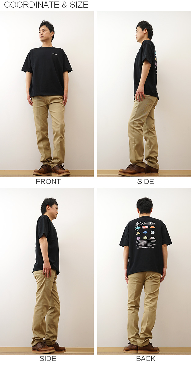 Columbia コロンビア Tシャツ スタックブルックグラフィック メンズ レディース 半袖 速乾 アウトドア おしゃれ ブランド ロゴ 大きいサイズ 涼しい 黒 PM0785 | Columbia | 09