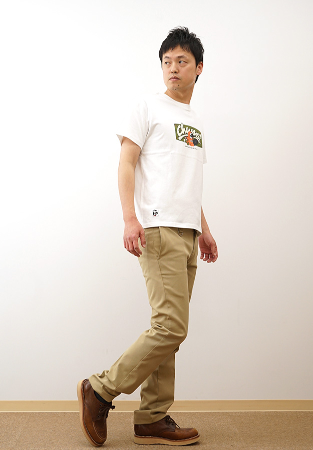 CHUMS チャムス Tシャツ アンチバグ チャムス グラフィティ メンズ レディース 半袖 大きいサイズ 綿100% アメカジ アウトドア おしゃれ 黒 白 CH01-2507 | CHUMS | 02