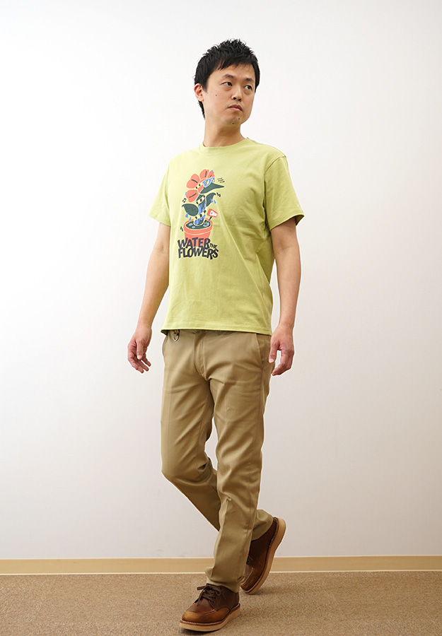 CHUMS チャムス Tシャツ アンチバグ ウォーターインザフラワーズ メンズ レディース 半袖 大きいサイズ 綿100% キャンプ ブランド おしゃれ 黒 白 CH01-2509 | CHUMS | 03