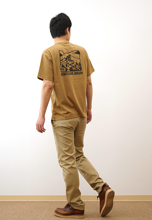 Columbia コロンビア Tシャツ ヤハラフォレストグラフィック メンズ レディース 半袖 速乾 アウトドア おしゃれ ブランド 刺繍 大きいサイズ 涼しい 黒 PM0509 | Columbia | 03