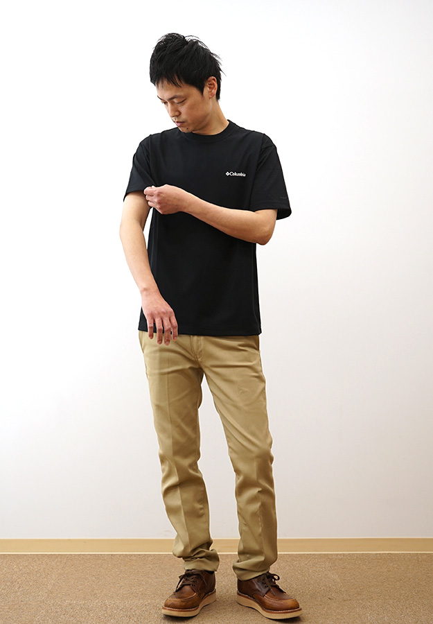 Columbia コロンビア Tシャツ ヤハラフォレストグラフィック メンズ レディース 半袖 速乾 アウトドア おしゃれ ブランド 刺繍 大きいサイズ 涼しい 黒 PM0509 | Columbia | 07