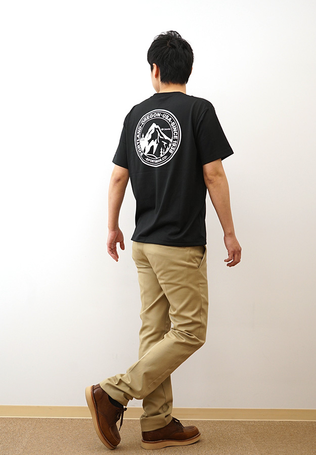 Columbia コロンビア Tシャツ アーバンハイク グラフィック メンズ レディース 半袖 速乾 アウトドア キャンプ 海 夏 おしゃれ ブランド 涼しい 白 黒 PM0616 | Columbia | 05